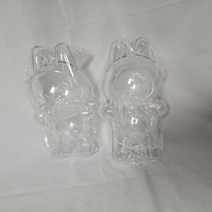 Clear‎ Plastic Labubu Standing Casea